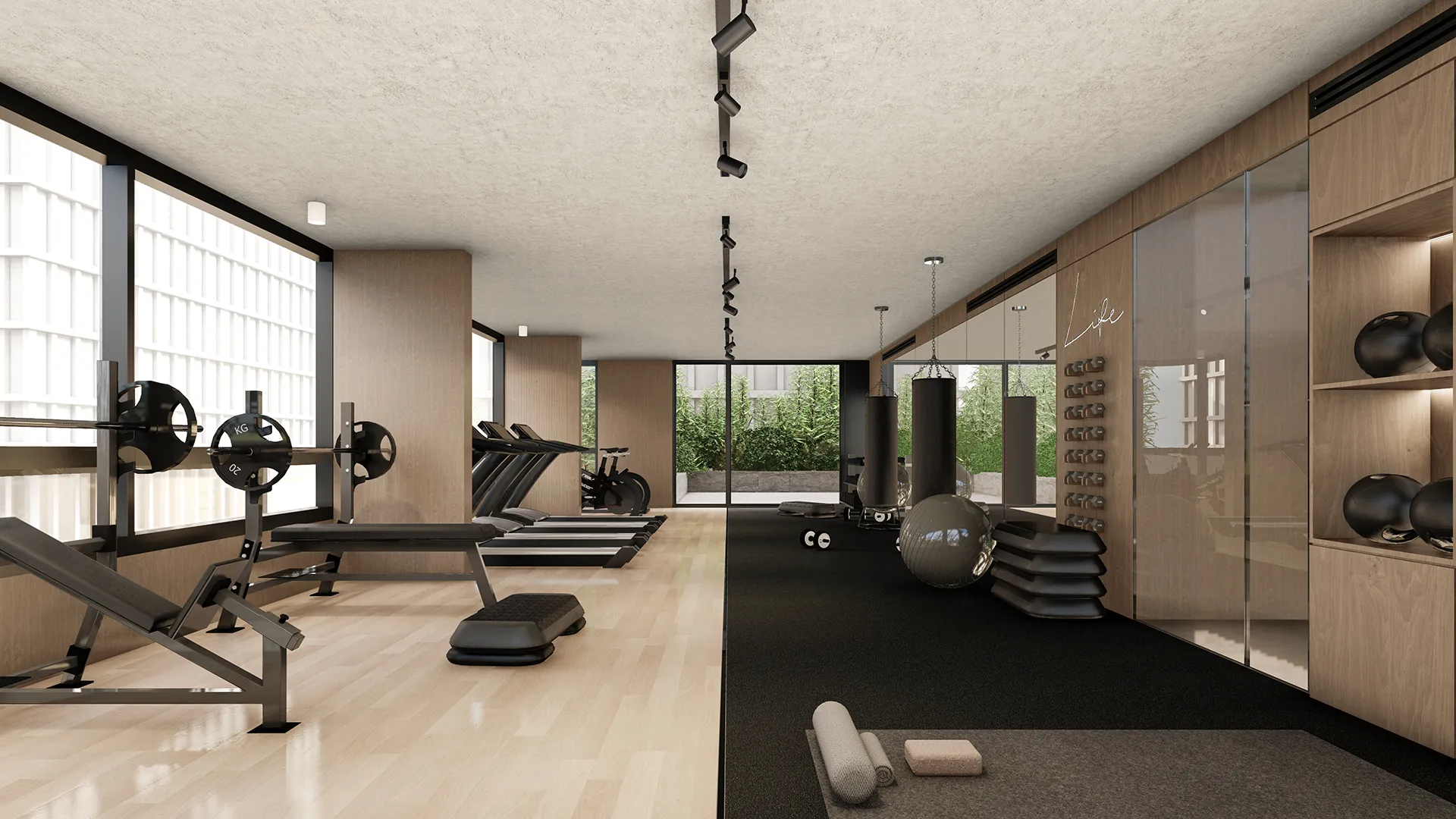 Gimnasio Edificio Life Parque